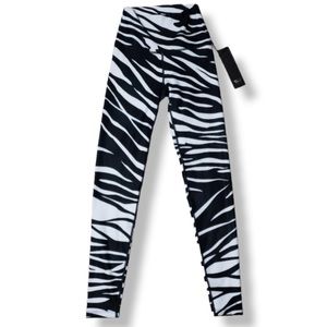 WITH WEAR IT TO HEART High waist legging zebra NWT